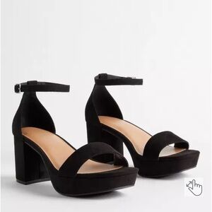 Torrid Elegant Black Women's Platform Heels
